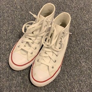 White high top converse